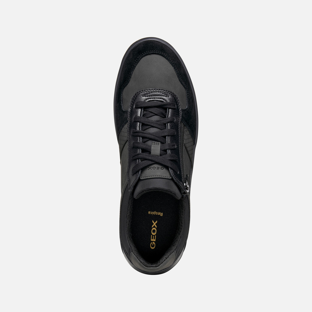 Low top sneakers ELVER MAN Black - image number 5 | GEOX