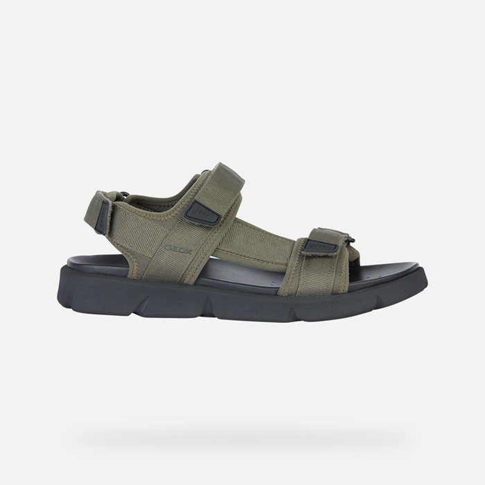 Open sandals XAND 2S MAN Sage | GEOX