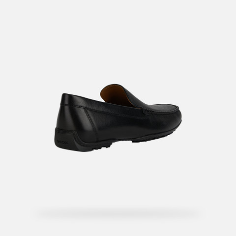 leather loafers KOSMOPOLIS + GRIP MAN Black - image number 5 | GEOX