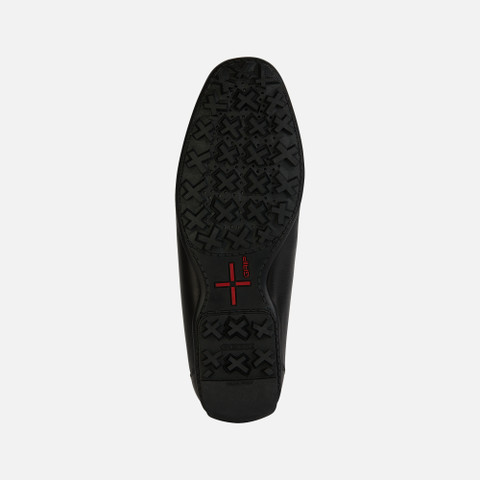 leather loafers KOSMOPOLIS + GRIP MAN Black - image number 7 | GEOX