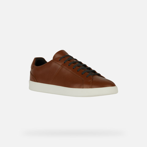 Low Top Sneakers REGIO MAN Light Brown - image number 2 | GEOX