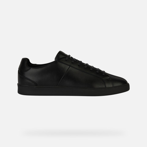 Geox® REGIO: Men's black Low Top Sneakers | Geox®