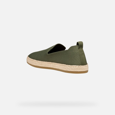 Alpargatas PANTELLERIA HOMBRE Verde musgo - image number 3 | GEOX