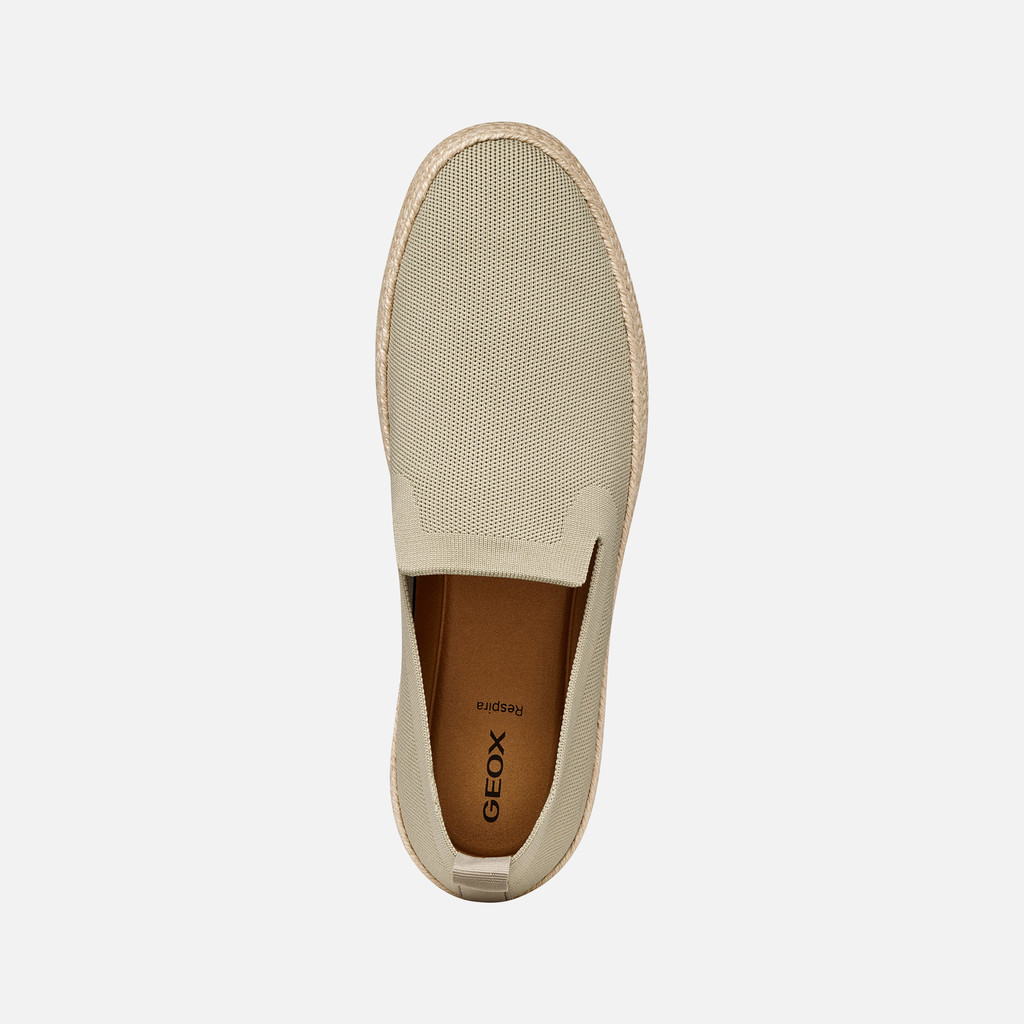 Espadrilles PANTELLERIA HOMME Beige - image number 5 | GEOX