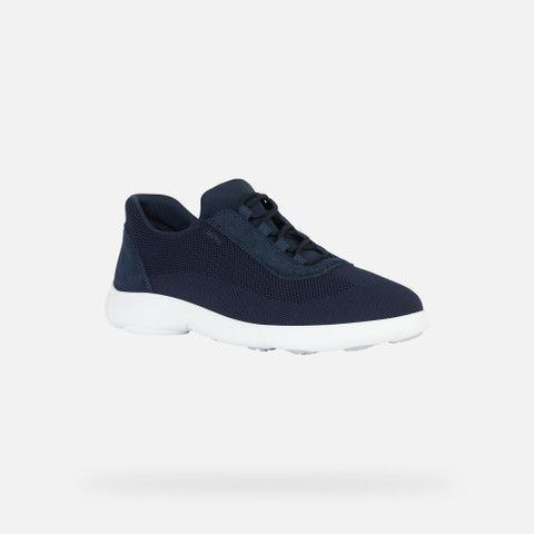 Geox® NEBULA 2.0: Men's navy Low Top Sneakers | Geox®