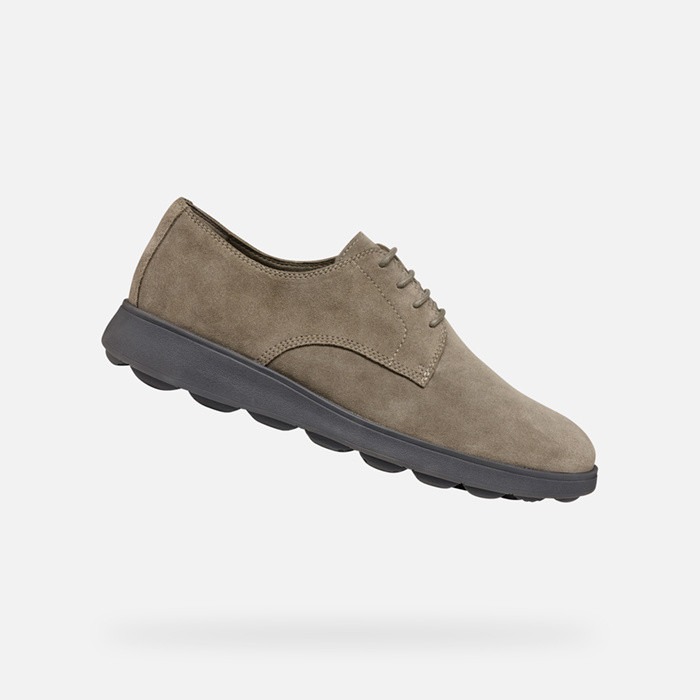 Suede shoes SPHERICA EC10 MAN Dove grey | GEOX