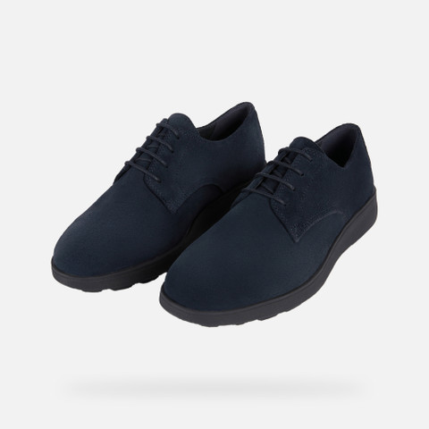 Suede shoes SPHERICA EC10 MAN Navy - image number 8 | GEOX