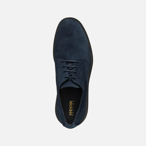 Suede shoes SPHERICA EC10 MAN Navy - image number 6 | GEOX