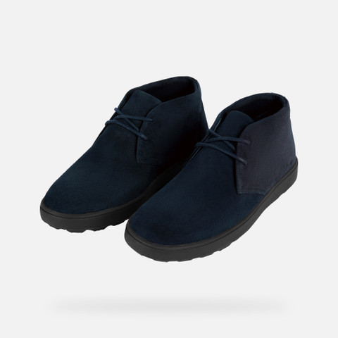 Suede shoes SPHERICA ECUB-1 MAN Navy - image number 9 | GEOX