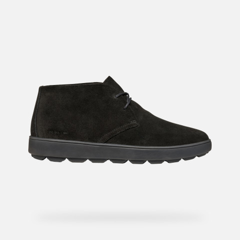 Suede shoes SPHERICA ECUB-1 MAN Dark Coffee - image number 1 | GEOX