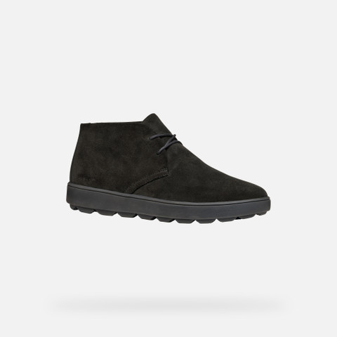 Suede shoes SPHERICA ECUB-1 MAN Dark Coffee - image number 2 | GEOX