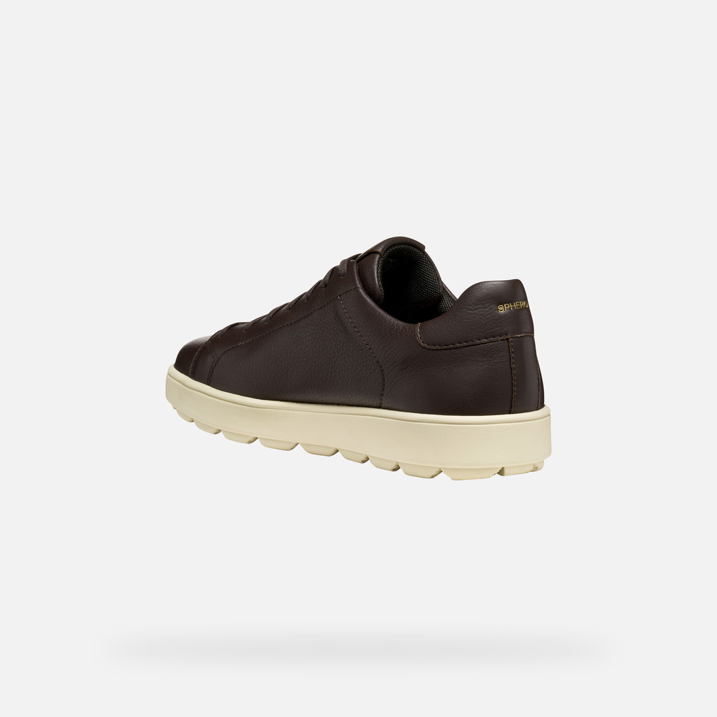 Low top sneakers SPHERICA ECUB-1 MAN Coffee - image number 3 | GEOX