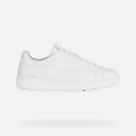 Geox® SPHERICA ECUB-1: Men's white Low Top Sneakers | Geox® SS