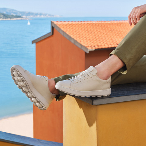 Low top sneakers SPHERICA ECUB-1 MAN Light Sand - image number 7 | GEOX