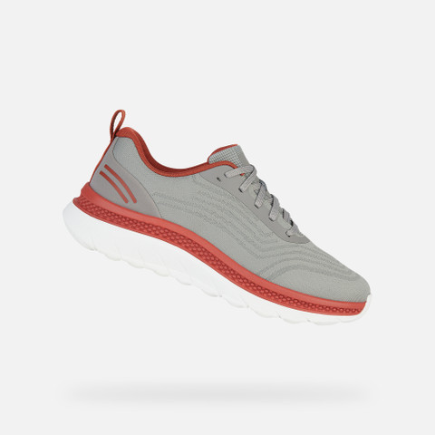 cushioned sneakers SPHERICA ACTIF X MAN Rock - image number 0 | GEOX