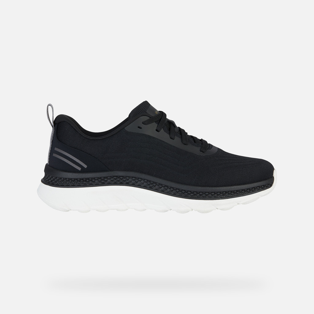 Geox® SPHERICA ACTIF X: Men's black Cushioned Sneakers | Geox®