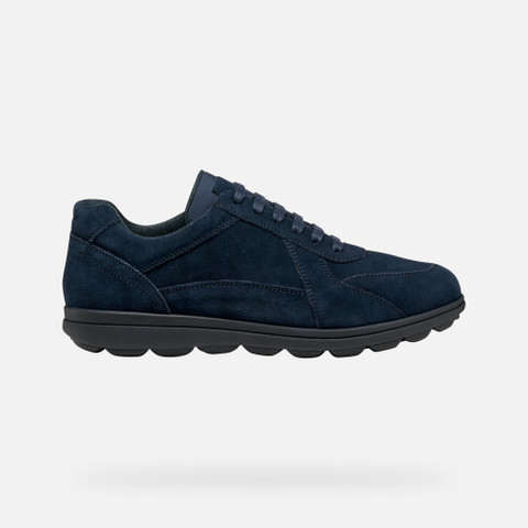 Suede shoes SPHERICA EC12 MAN Navy - image number 1 | GEOX