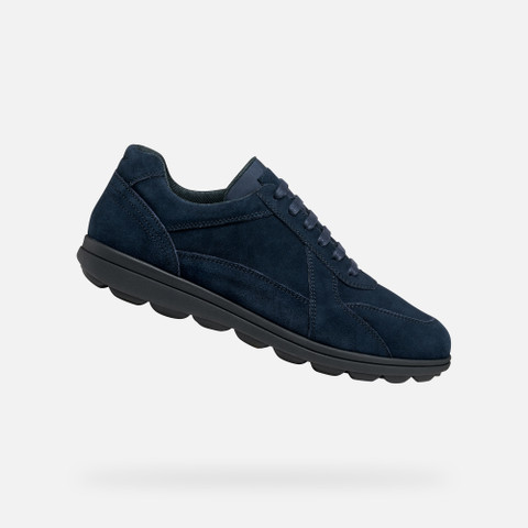Suede shoes SPHERICA EC12 MAN Navy - image number 0 | GEOX
