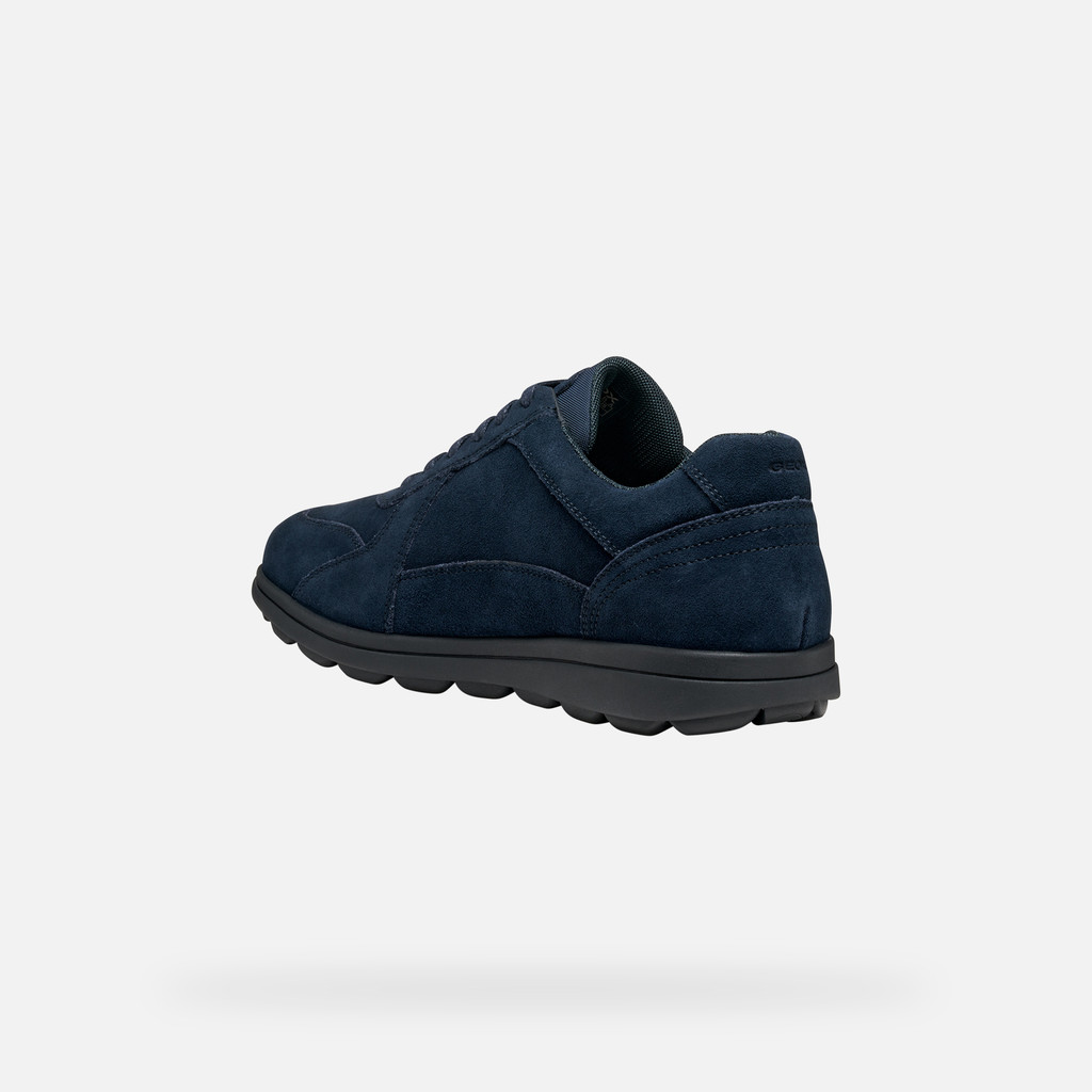 Suede shoes SPHERICA EC12 MAN Navy - image number 3 | GEOX