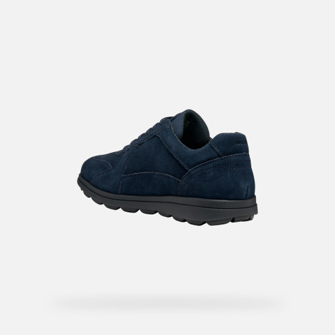 Suede shoes SPHERICA EC12 MAN Navy - image number 3 | GEOX
