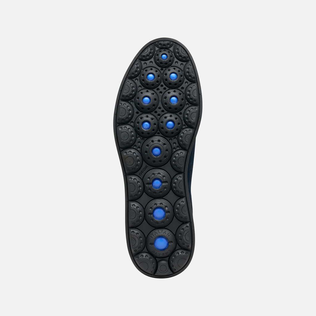 Suede shoes SPHERICA EC12 MAN Navy - image number 6 | GEOX