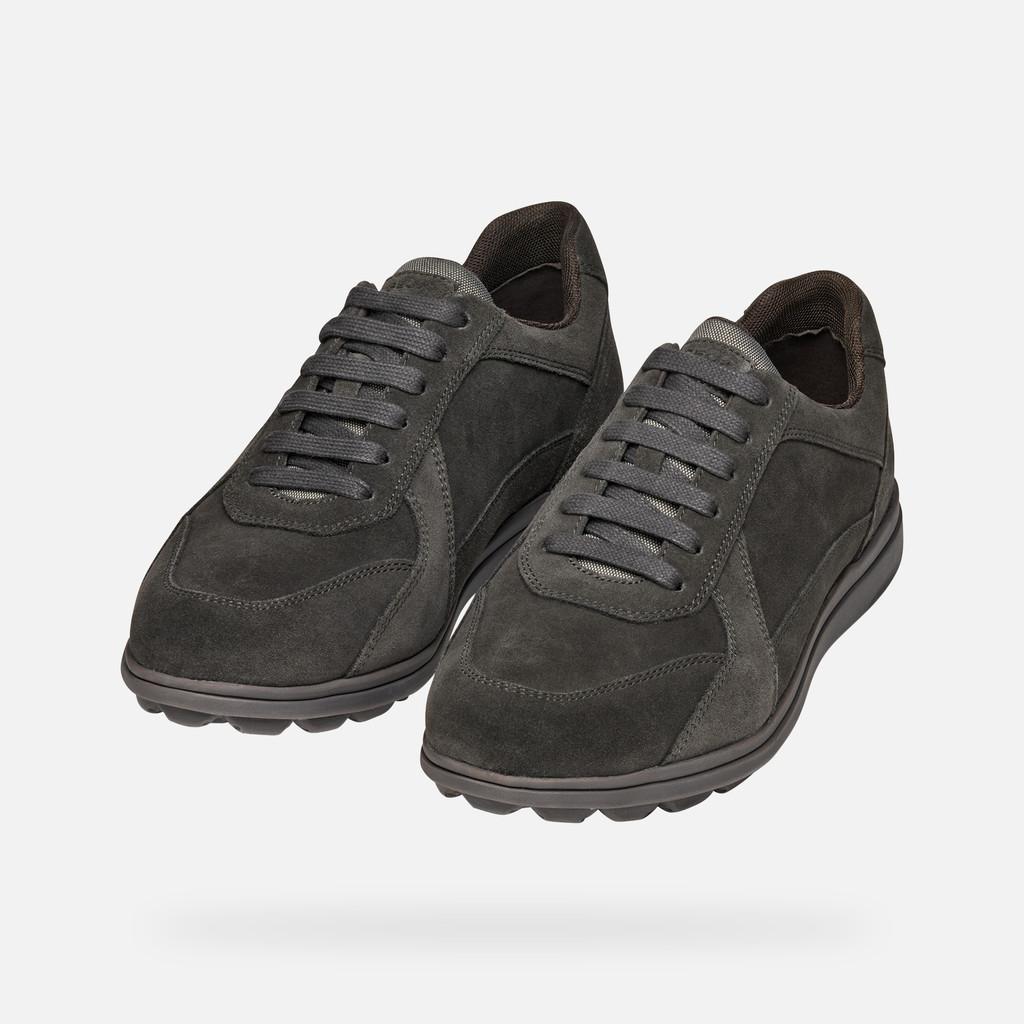 Suede shoes SPHERICA EC12 MAN Mud - image number 8 | GEOX