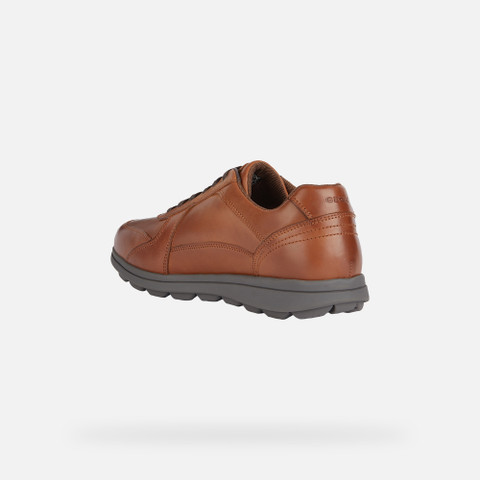 leather shoes SPHERICA EC12 MAN Cognac - image number 4 | GEOX