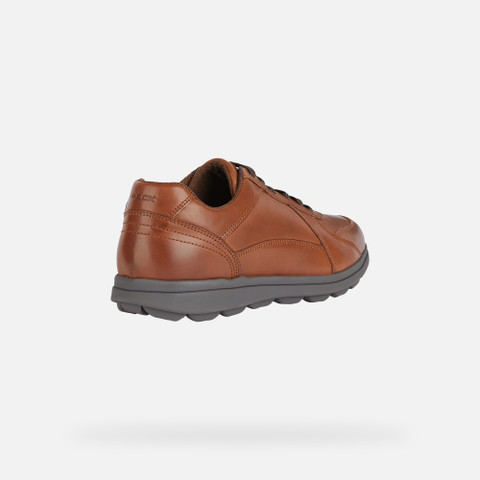 leather shoes SPHERICA EC12 MAN Cognac - image number 5 | GEOX