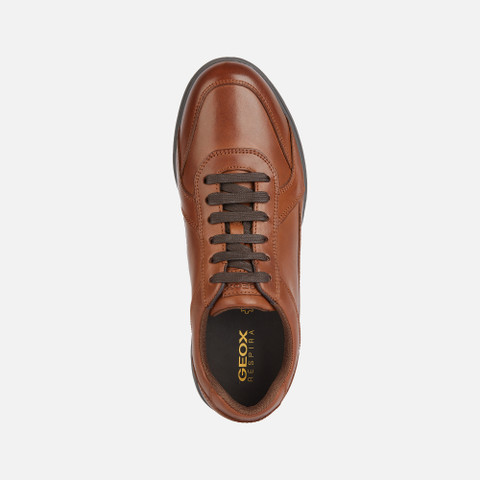 leather shoes SPHERICA EC12 MAN Cognac - image number 6 | GEOX