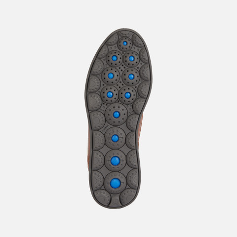 leather shoes SPHERICA EC12 MAN Cognac - image number 7 | GEOX