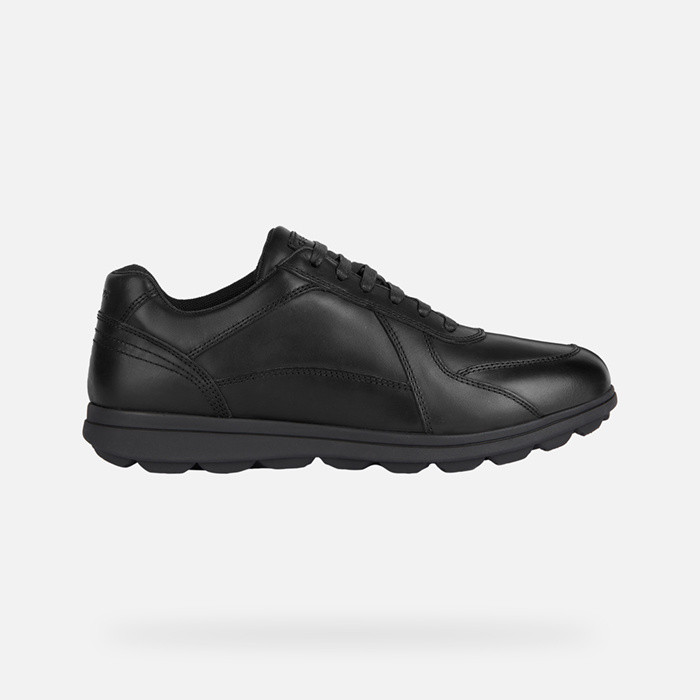 Chaussures en cuir SPHERICA EC12 HOMME Noir | GEOX