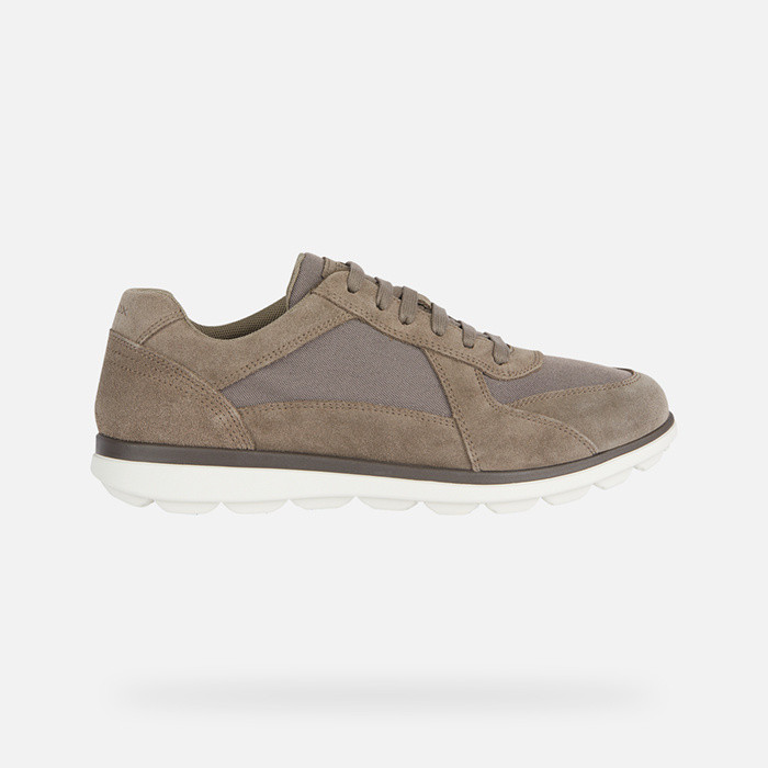 Chaussures à lacets SPHERICA EC12 HOMME Taupe | GEOX