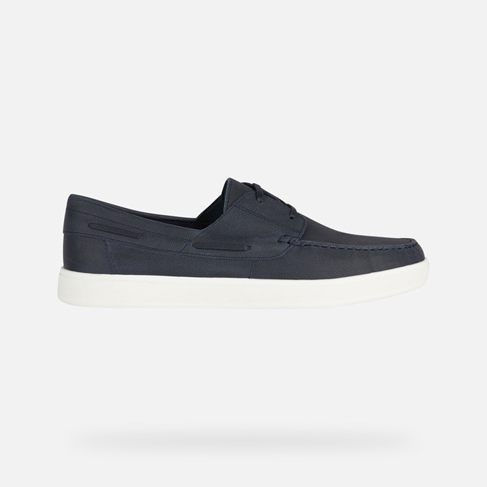 Suede loafers AVOLA MAN Navy | GEOX