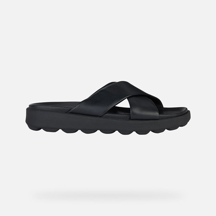 Slides shoes SPHERICA EC6 MAN Black | GEOX