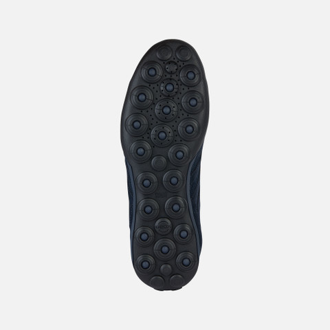 Geox® SNAKE 2.0: Men's navy Low Top Sneakers | Geox®