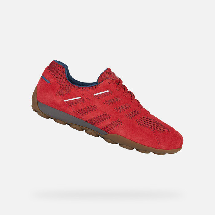 Zapatillas bajas SNAKE 2.0 HOMBRE Rojo | GEOX