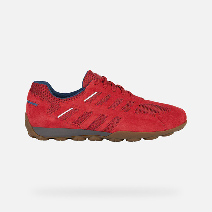 Sneakers basse SNAKE 2.0 UOMO Rosso | GEOX