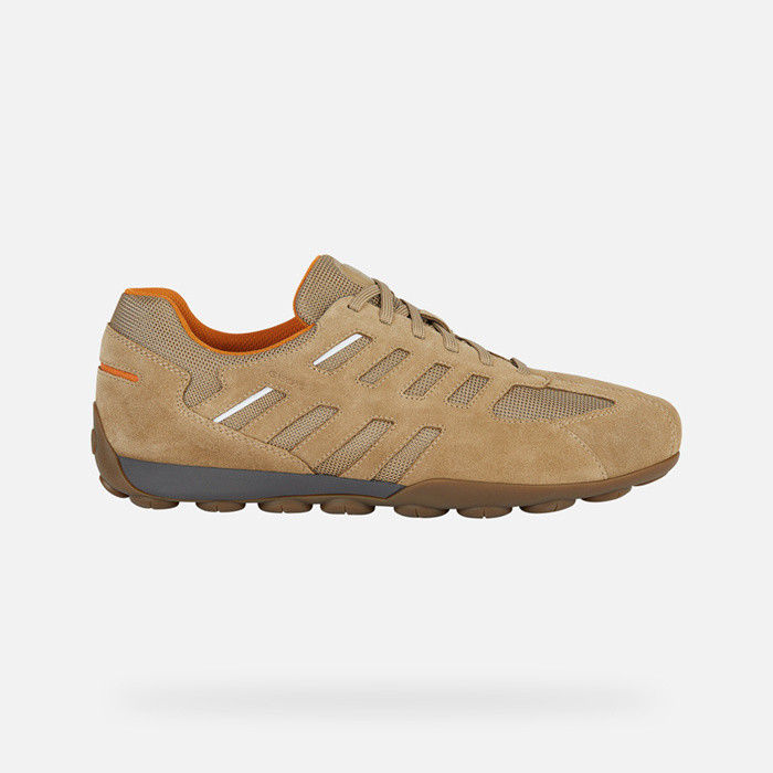 Low top sneakers SNAKE 2.0 MAN Terracotta | GEOX