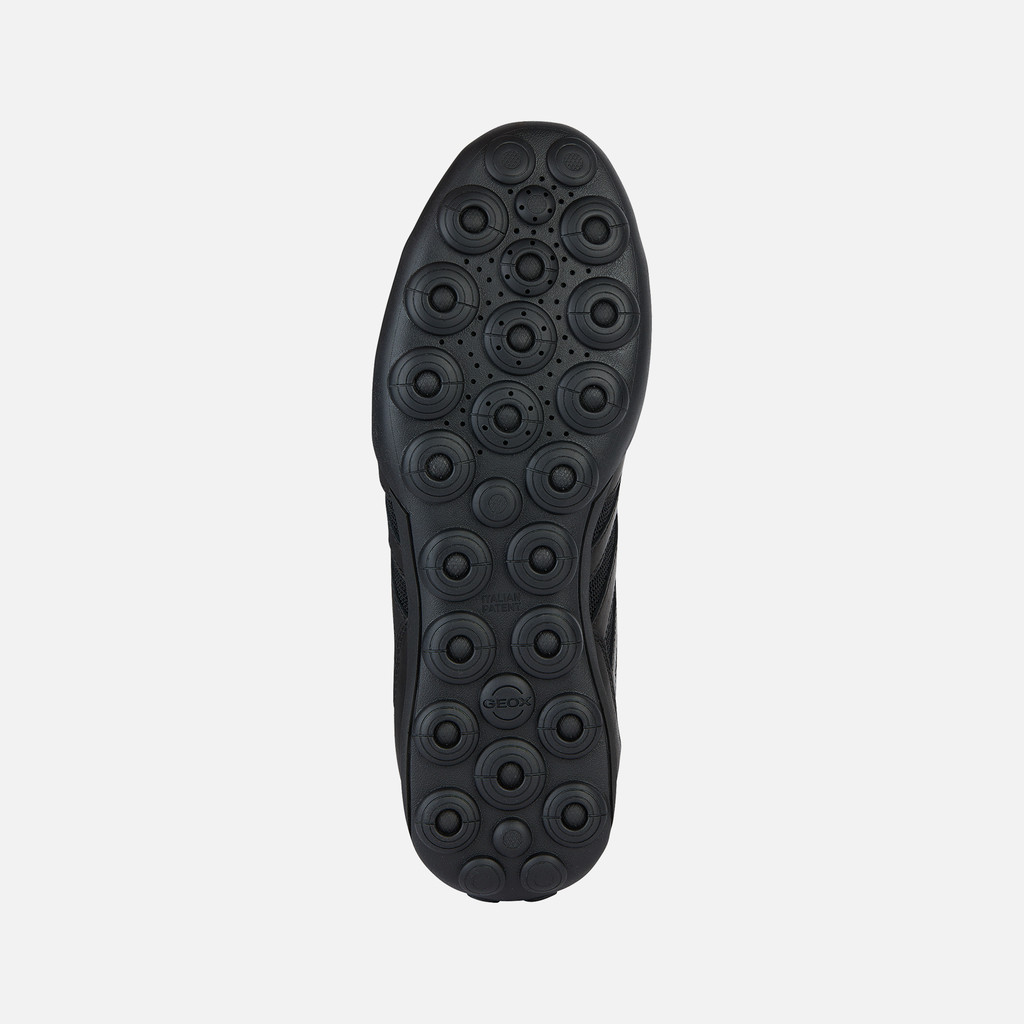 Geox® SNAKE 2.0 MAN: Black Low Top Sneakers | Geox