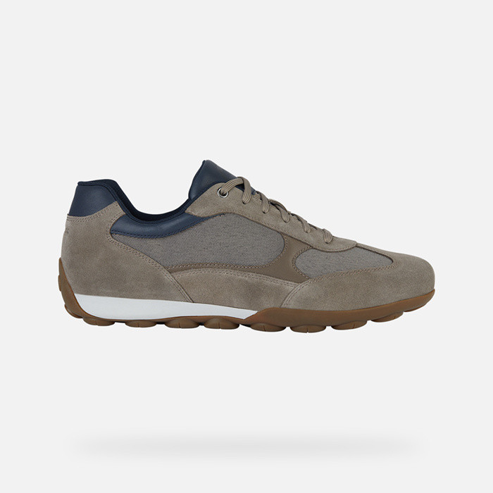 Sneakers basse SNAKE 2.0 UOMO Taupe | GEOX