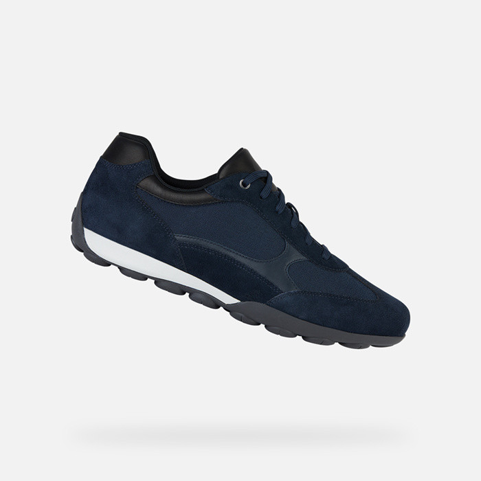 Low top sneakers SNAKE 2.0 MAN Navy | GEOX