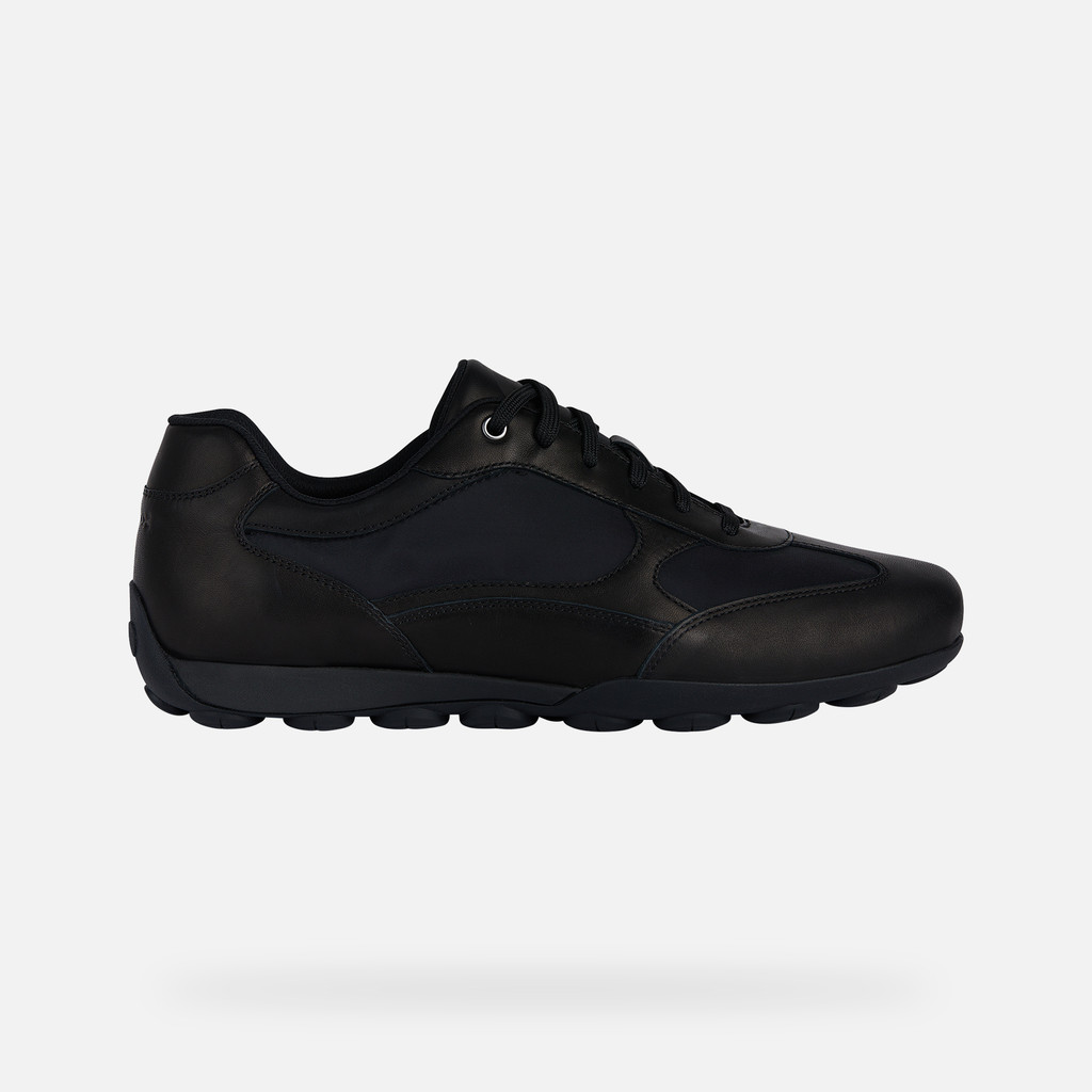 Geox® SNAKE 2.0: Men's black Low Top Sneakers | Geox® SS