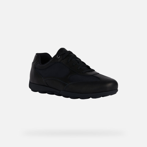 Geox® SNAKE 2.0: Men's black Low Top Sneakers | Geox® SS