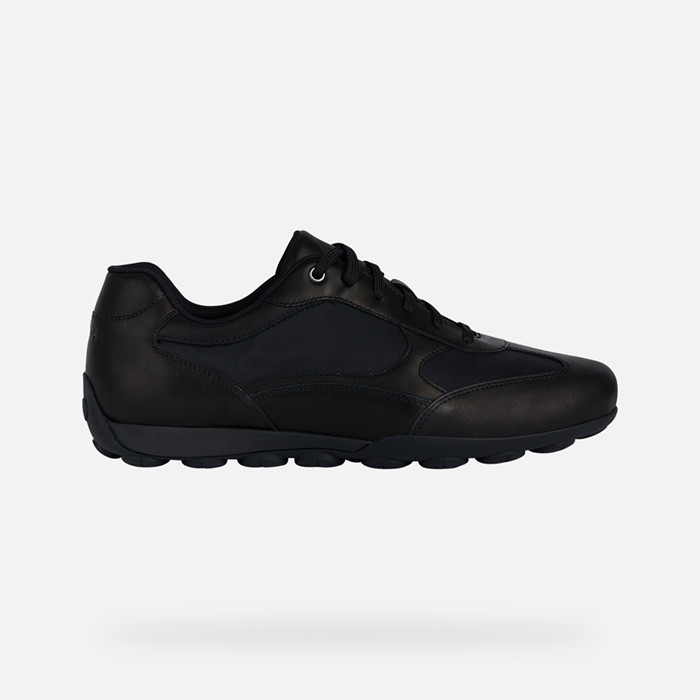 Low top sneakers SNAKE 2.0 MAN Black | GEOX