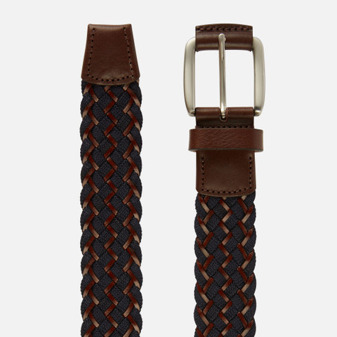 Belt BELT MAN Navy/Tan - image number 1 | GEOX