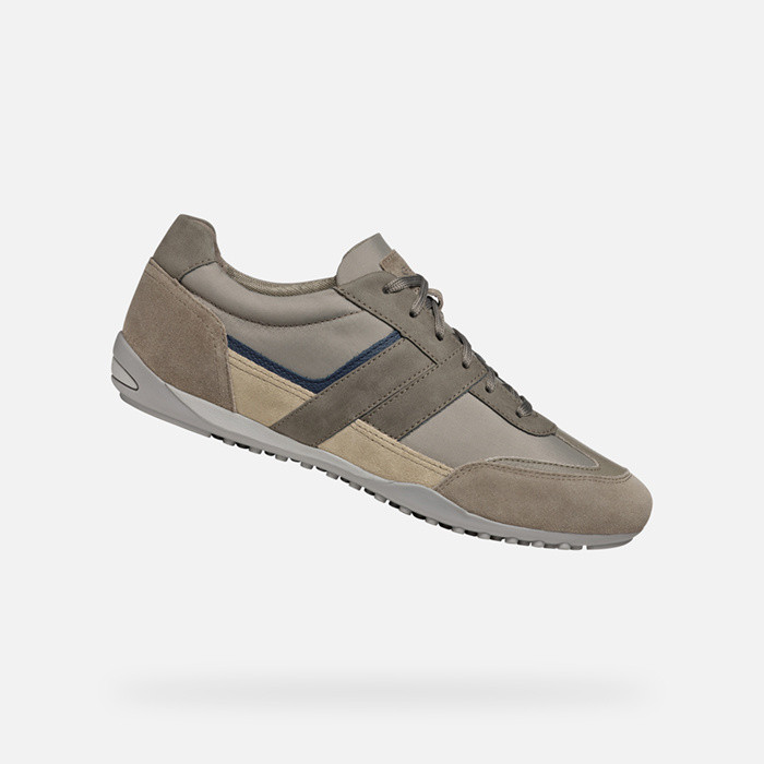 Low top sneakers WELLS MAN Taupe | GEOX