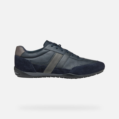 Low Top Sneakers WELLS MAN Navy - image number 2 | GEOX