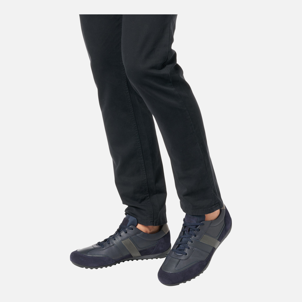 Low Top Sneakers WELLS MAN Navy - image number 1 | GEOX