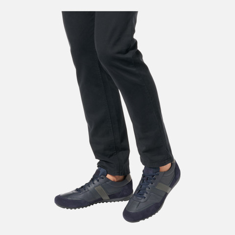 Low Top Sneakers WELLS MAN Navy - image number 1 | GEOX