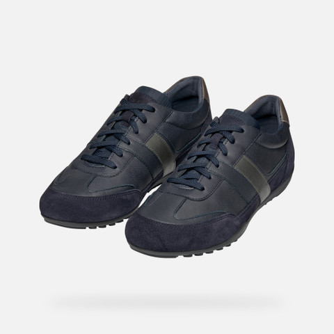 Low Top Sneakers WELLS MAN Navy - image number 8 | GEOX